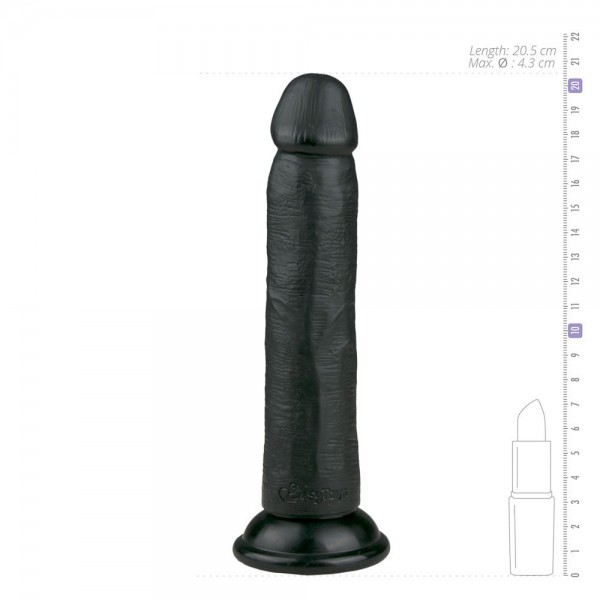 Ella Paradis Realistic 8" Dildo - Black