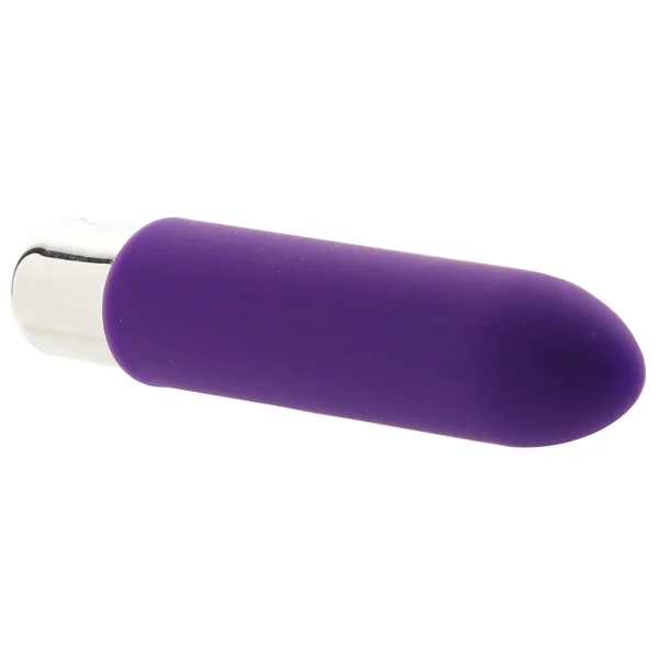 BAM MINI Rechargeable Bullet Silicone Vibrator by VeDO - Indigo