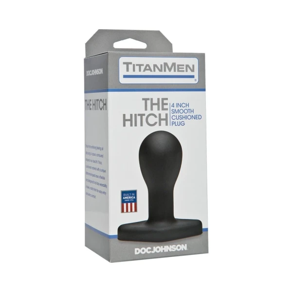 Titanmen The Hitch Black Butt Plug — image 5 of 6