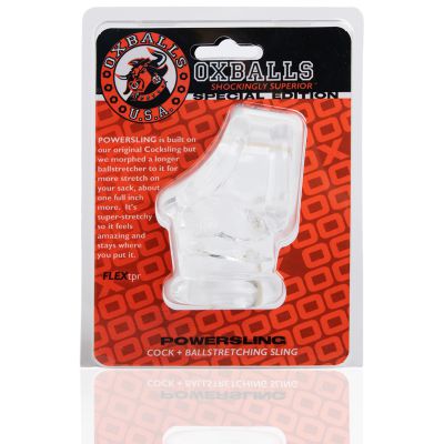 Powerballs Cocksling And Ballstretcher Clear