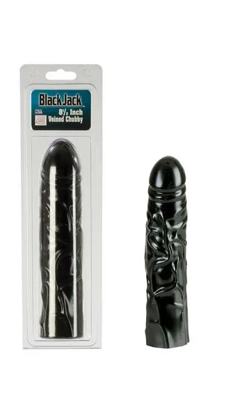 BLACK JACK VEINED CHUBBY 8.5 INCH BLACK — image 5 of 6