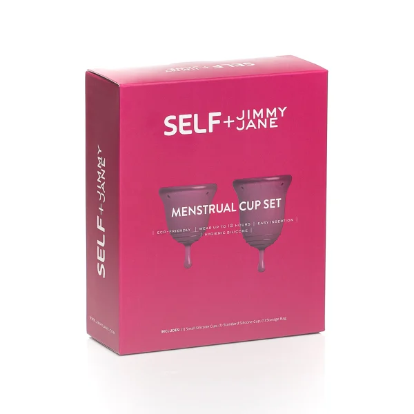 SELF + JimmyJane Menstrual Cup Set