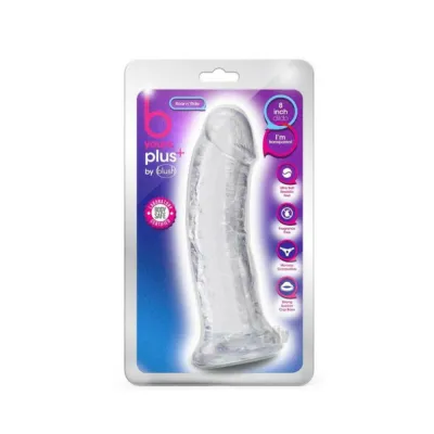 B Yours Plus Roar n Ride Dildo Clear