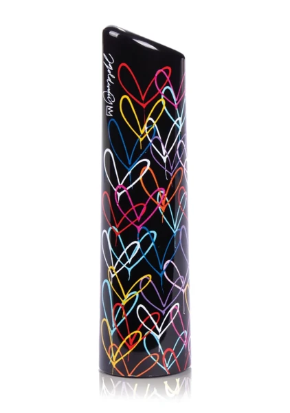 LoveBuzz Positive Angle Rechargeable Waterproof Vibrator By Screaming O - Black