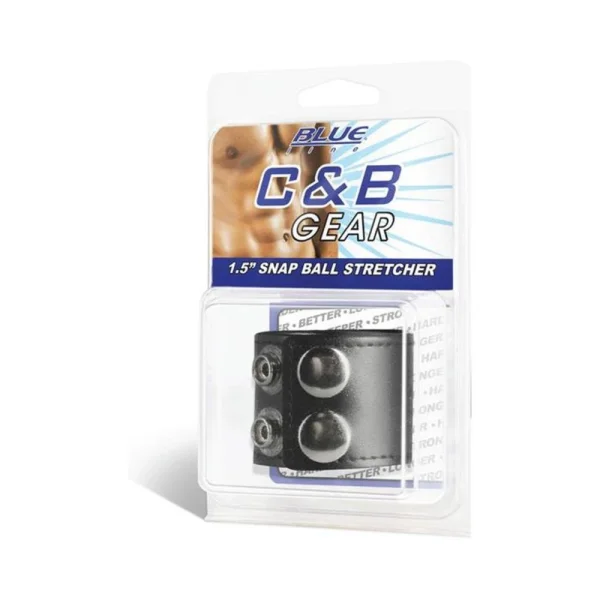 C & B Gear 1.5 inches Snap Ball Stretcher Black