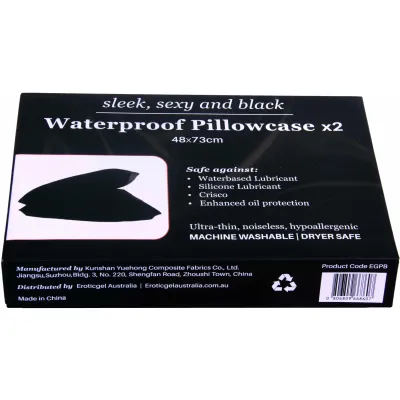 Waterproof Fitted Pillow Cases x2