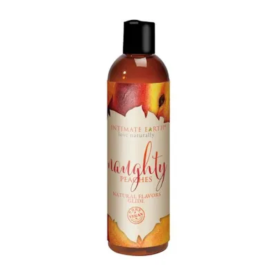 Intimate Earth Natural Flavours Glide Naughty Peaches Peach 60ml