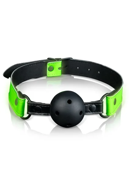 Ouch! Glow in the Dark Breathable Ball Gag