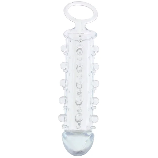 Stud Extender Clear With Supporting Ring