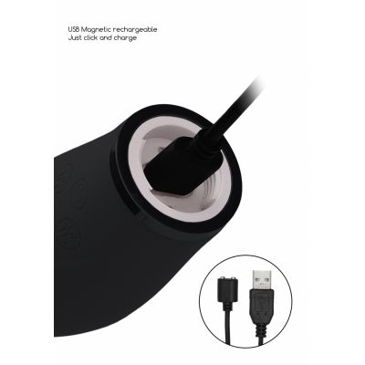 Pleasure Kit 1 Black Silicone Vibrator