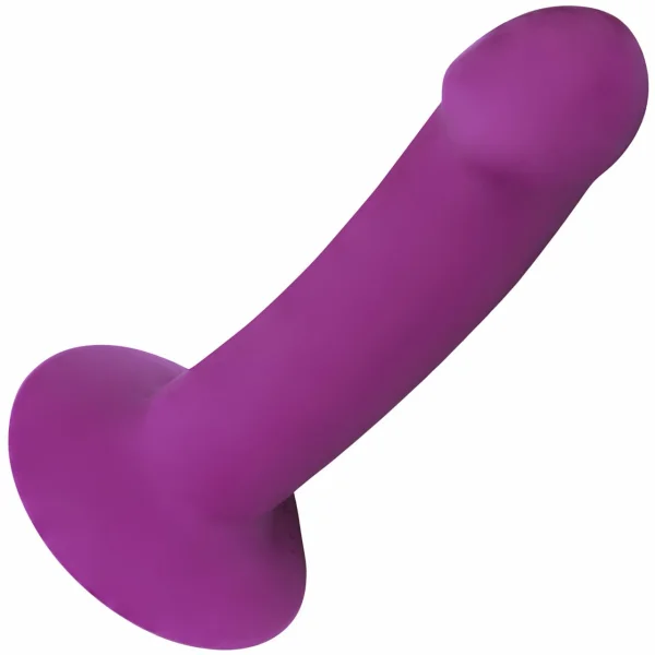 LUXE Touch-Sensitive Silicone Rechargeable Vibrator by CalExotics - Purple
