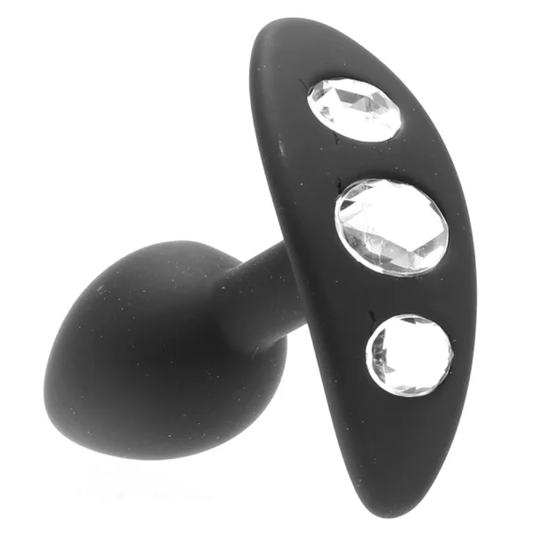 OUCH! Regular Diamond Butt Plug With Handle