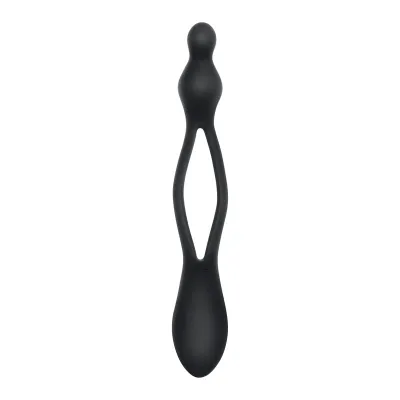 Evolved You Me Us Bendable Vibe Black USB Rechargeable Dual Stimulator