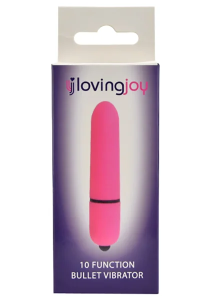Loving Joy 10 Function Pink Bullet Vibrator