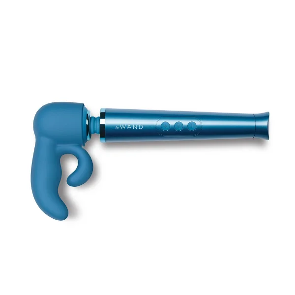 Le Wand Dual Petite Silicone Attachment For The Le Wand Petite Massager - Blue