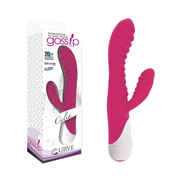 Gossip Celia Dual Motors Rabbit Vibrator