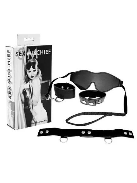 Sportsheets Sex & Mischief Black Bondage Kit