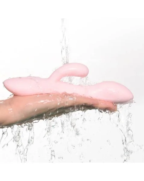 Skadi Rabbit Vibrator - Pink - 6.2 Inch