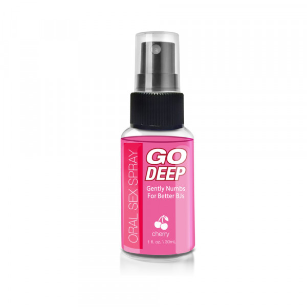 Go Deep Oral Sex Spray Cherry 1 Fl Oz