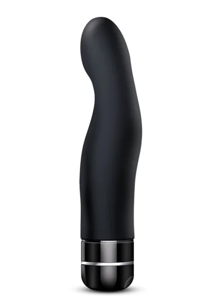 Luxe Gio Silicone G-spot Vibrator by Blush Novelties - Black