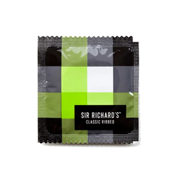 Sir Richards Classic Ribbed Condom 3pk — image 9 of 9