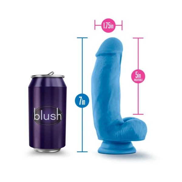 Neo Elite 7in Silicone Dual Density Cock With Balls — image 22 of 25