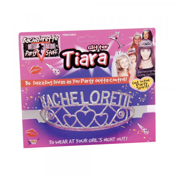 Bachelorette Glitter Tiara