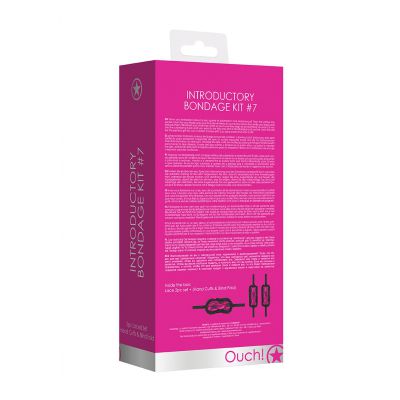 Introductory Bondage Kit 7 Pink Bondage sex toys