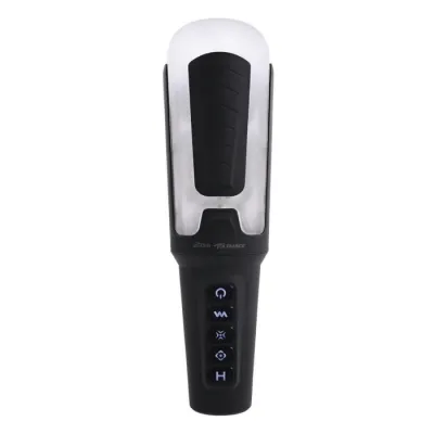 Moaning Vibrating and Sucking Penis Stroker