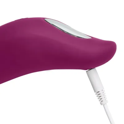 Cloud 9 Novelties Swirl Touch Dual Function Swirling and Vibrating Stimulator Plum