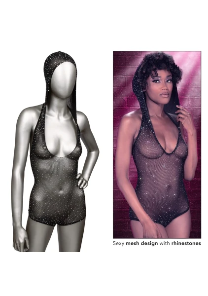 Radiance Hooded Deep V Body Suit
