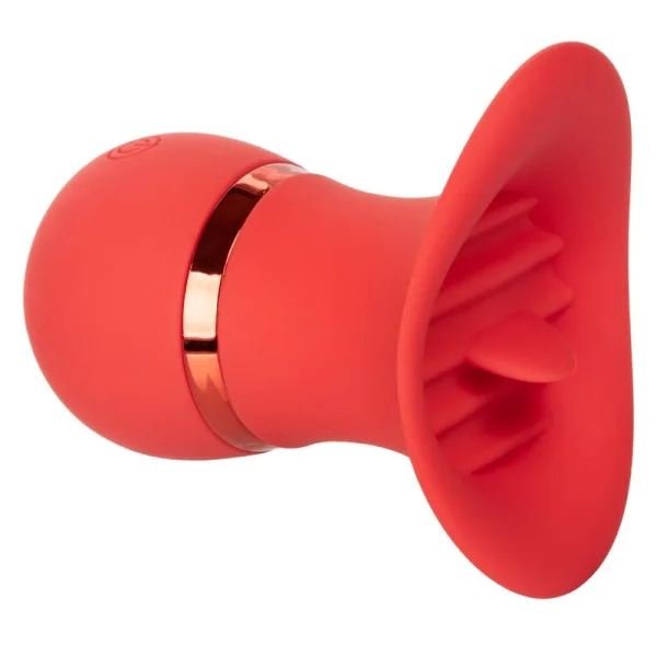 French Kiss Charmer Vibrating Silicone Clitoral Stimulator by CalExotics