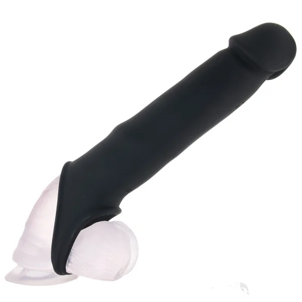 Renegade Brute Vibrating Silicone Penis Extender with Remote