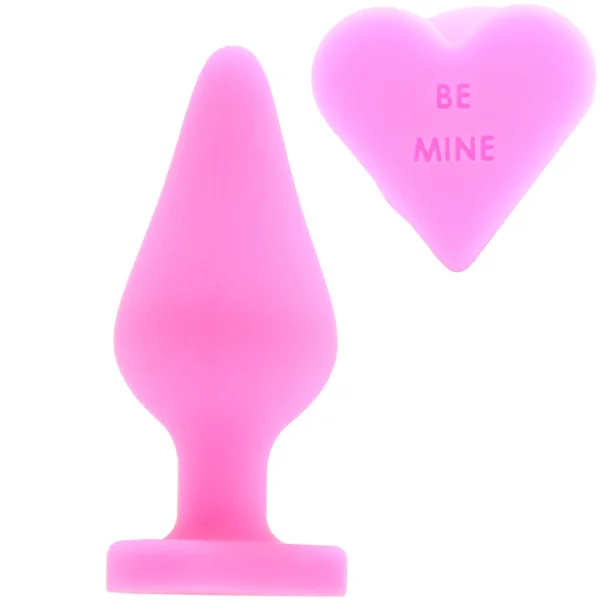 Naughty Candy Heart - Be Mine - Pink