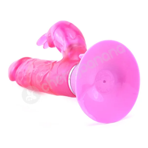 Pink Vibrating Rabbit Dong