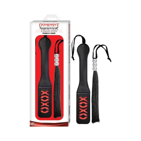 Dominant Submissive Collection Paddle & Whip