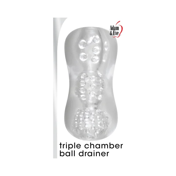 A&e Triple Chamber Ball Drainer Clear