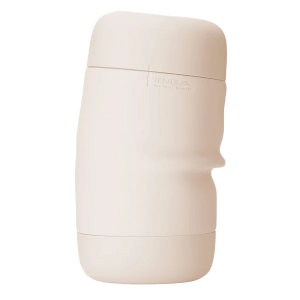 Tenga Puffy Reusable Penis Masturbation Cup - Latte Brown