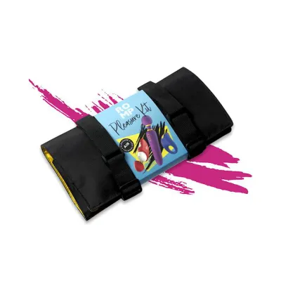 Romp Pleasure Kit Travel Bag Flesh 9 Inch