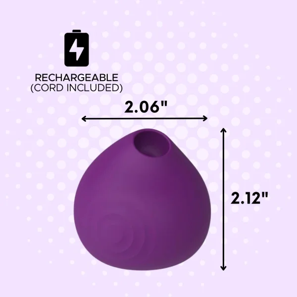 Mini Air Pulse Clit Kissing Vibrator