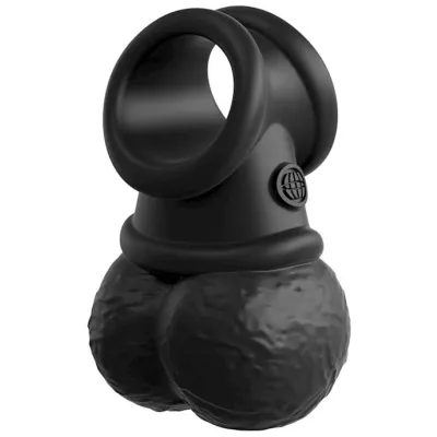 King Cock Elite Vibrating Crown Jewels