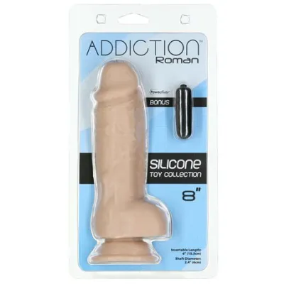 8 Roman Thick Vibrating Cock