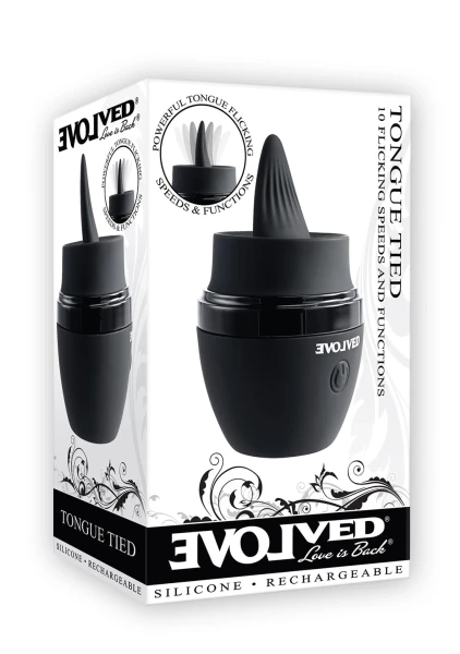 Evolved Tongue Tied Clitoral Stimulator