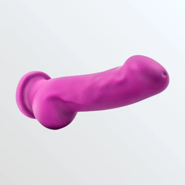 Avant D7 Ergo Silicone Suction Cup Dildo by Blush - Violet