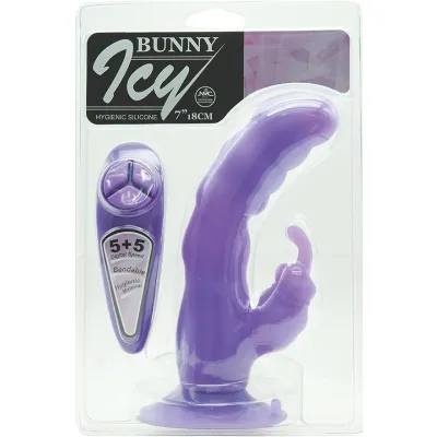 NMC Icy Bunny Rabbit Vibrator Purple