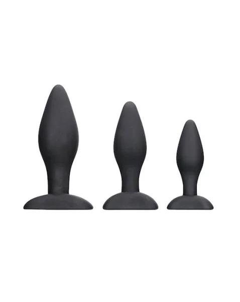 Apex Butt Plug Set - Black