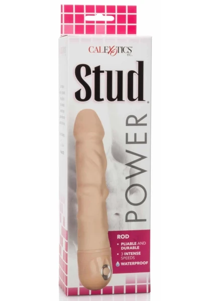 Waterproof Power Stud Rod Dong - Purple