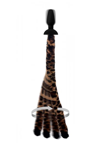 Tailz Waggerz Moving and Vibrating Leopord Tail and Ears