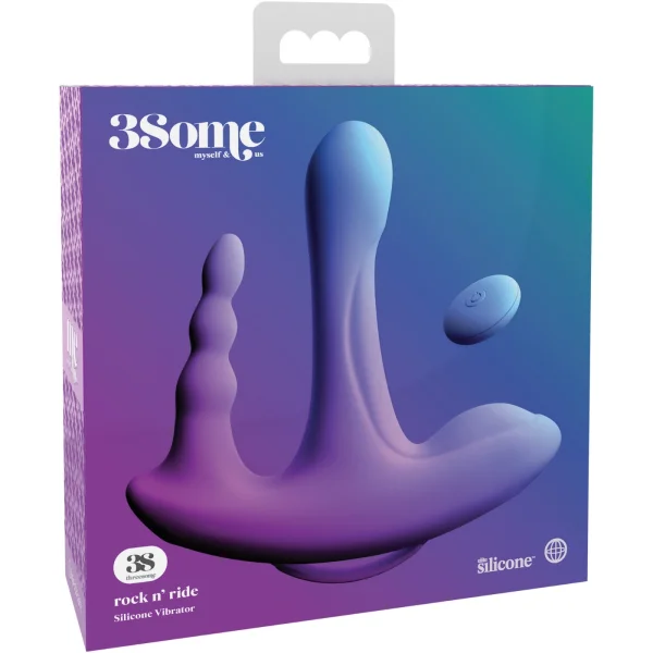 3Some Hands-Free Sit and Ride | Clit, G-Spot, and Anal!