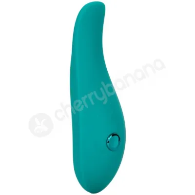 Calexotics Pixies Glider Bunny Teal Curved Clit Stimulating Vibrator